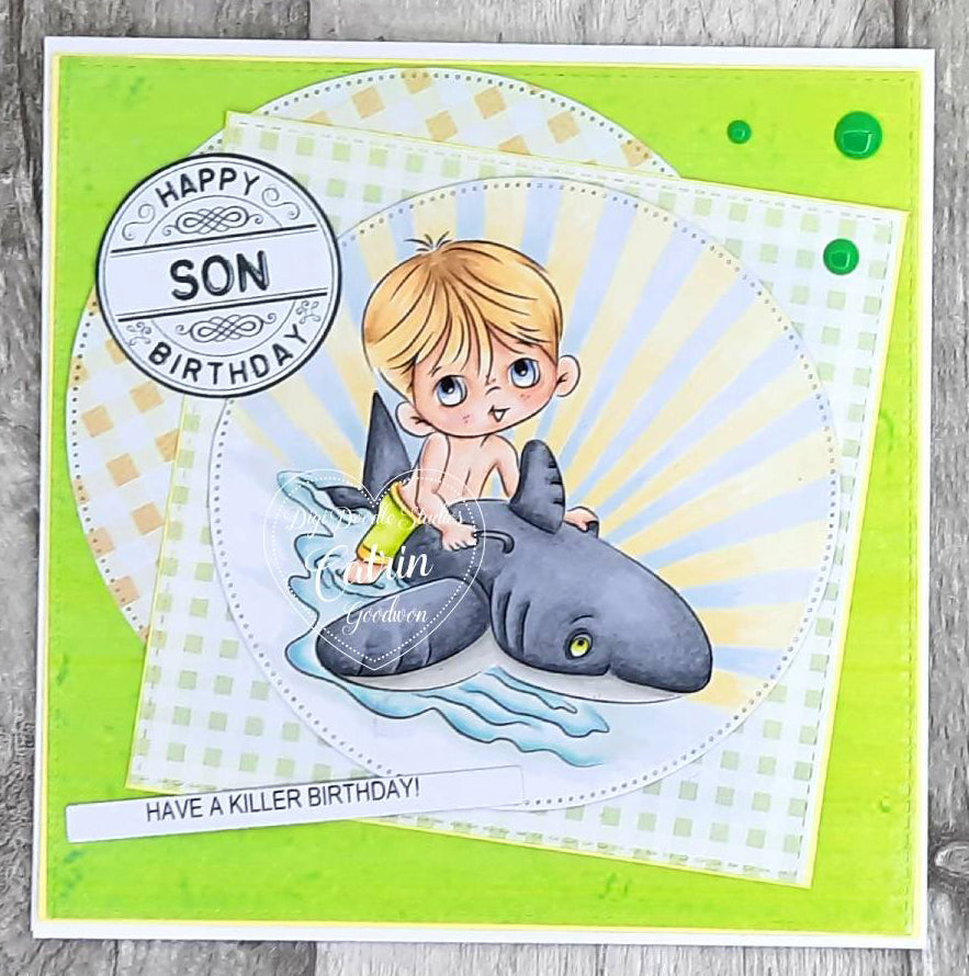 Petey Digi Stamp