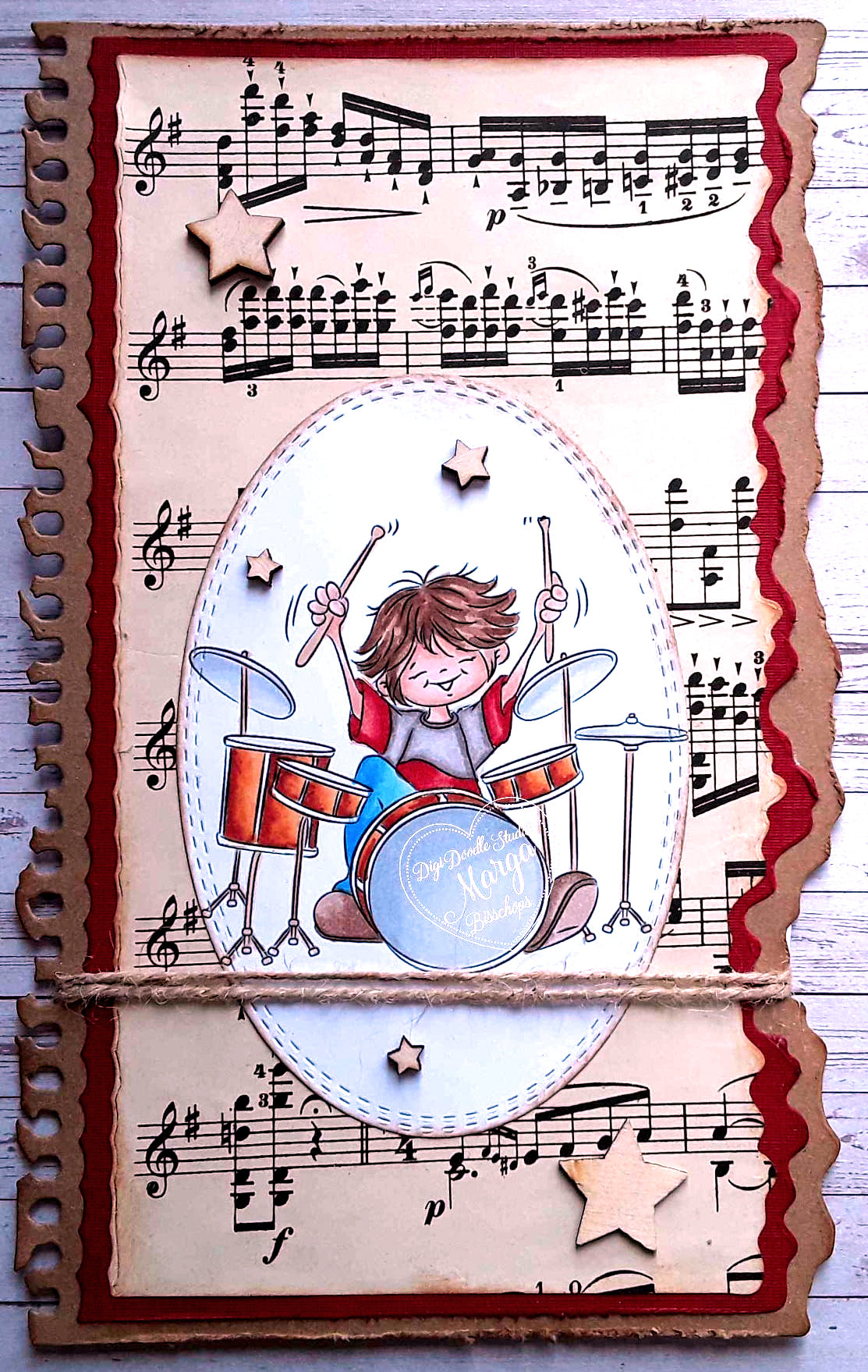 Rockin' Reed Digi Stamp