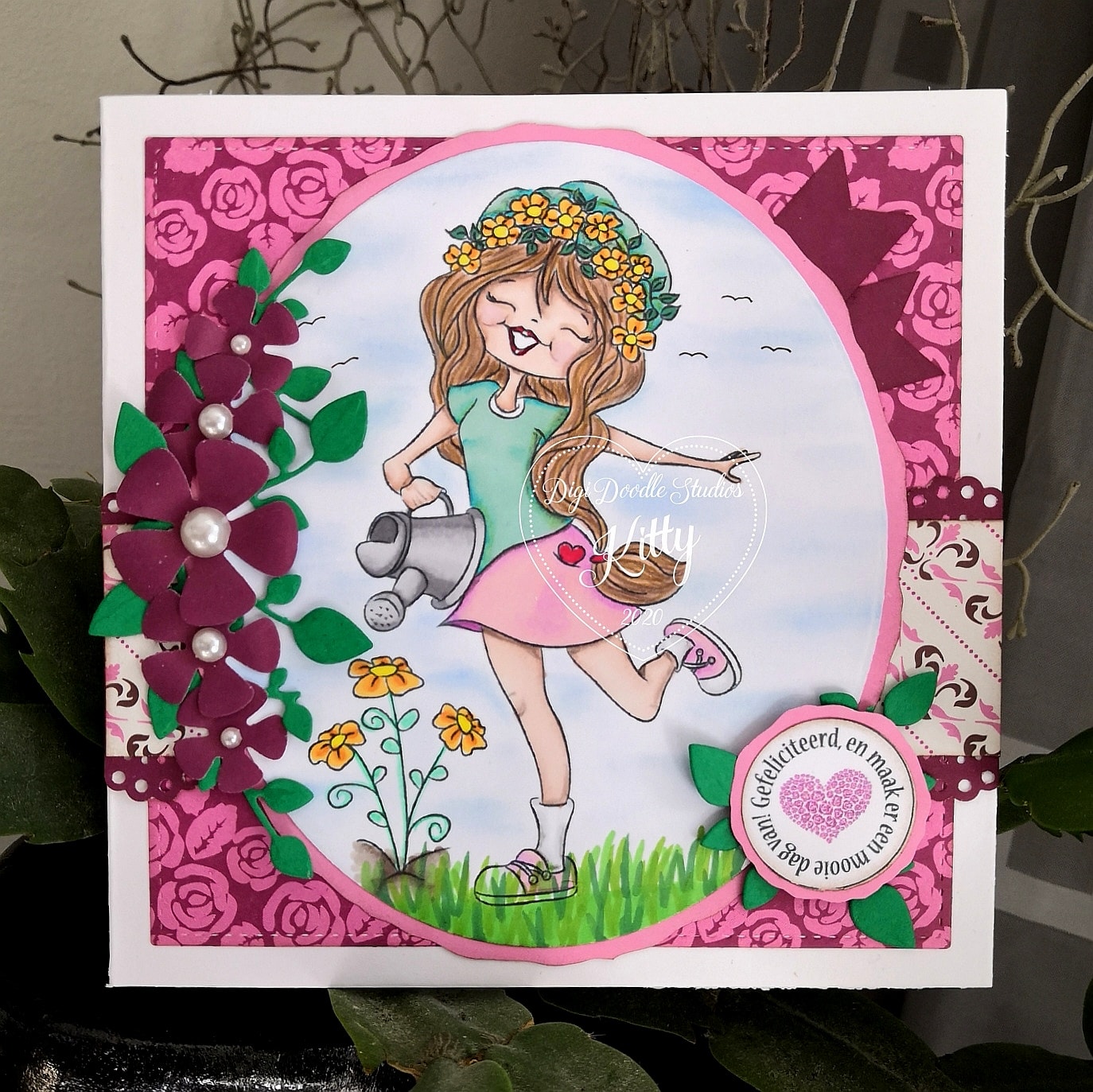 Shoshannah Marigold Digi Stamp