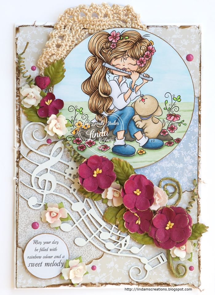 Sweet Melody Digi Stamp