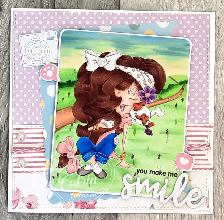 Zoe & Charlie Digi Stamp