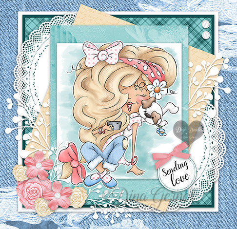 Zoe & Charlie Digi Stamp